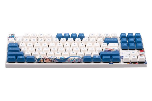 Varmilo keyboard VEA87 Lovebirds-I Cherry Mx Red Multicolor
