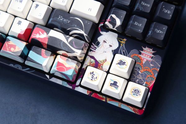 Keyboard Varmilo VPE87 Chang'e Cherry Mx Silent Red EN