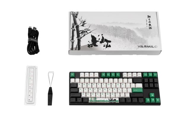 Keyboard Varmilo VEM87 Panda R2 EC V2 Rose UA