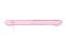 2E GAMING Membrane keyboard KG315 110key, USB-A, EN/RU, RGB, pink