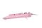 2E GAMING Membrane keyboard KG315 110key, USB-A, EN/RU, RGB, pink