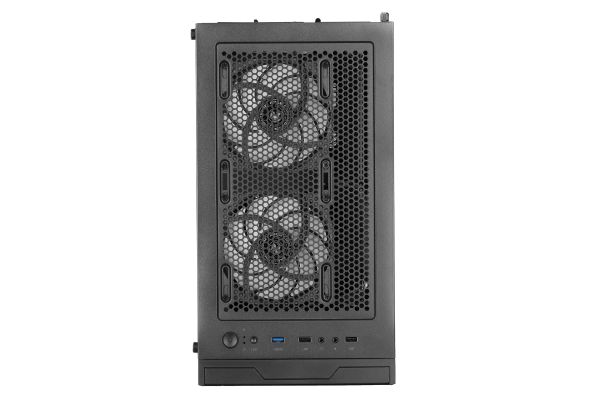2E GAMING Computer case  GALAXY (G2055) MidT, 2xUSB2.0,1xUSB3.0, 3x120mm ARGB+strip,TG (side panel),without PSU,black