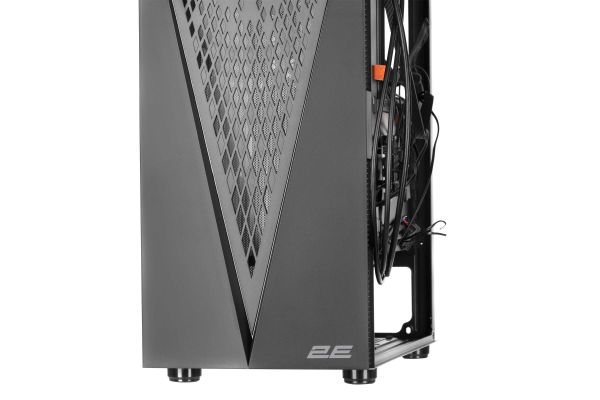 2E GAMING Computer case  GALAXY (G2055) MidT, 2xUSB2.0,1xUSB3.0, 3x120mm ARGB+strip,TG (side panel),without PSU,black