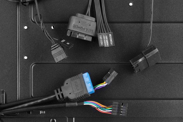 2E GAMING Computer case  GALAXY (G2055) MidT, 2xUSB2.0,1xUSB3.0, 3x120mm ARGB+strip,TG (side panel),without PSU,black