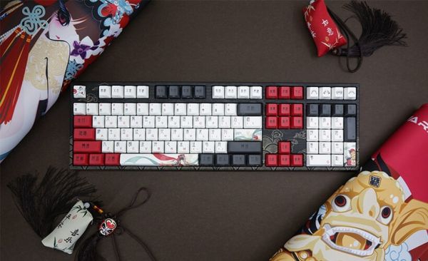 Keyboard Varmilo VEA108 Beijing Opera Cherry Mx Silent Red UA