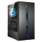 2E GAMING Computer case RUNA  (G2107-500),PSU 2E ATX500G, MidT, 2xUSB2.0, 1xUSB3.0,1x120mm ARGB+ ARGB strip,TG (side panel),black