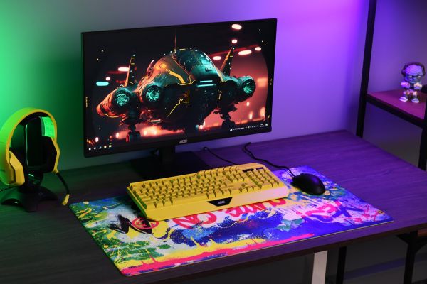 2E GAMING Mouse Pad PRO Speed D08, XL (800x450x3mm), multicolor