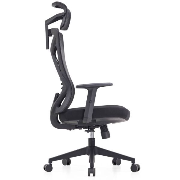 ALLX MS-1225, Office Chair, Black