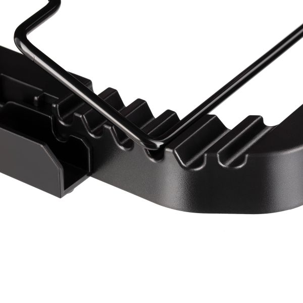 2E GAMING Laptop stand CPG-004, up to 15.6", 2xUSB-A, LCD/phone holder, RGB, black