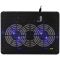 2E GAMING Laptop stand CPG-001, up to 14", 1xUSB-A, Blue LED, black