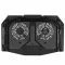 2E GAMING Laptop stand CPG-006, up to 17.3", 2xUSB-A, LCD/phone holder, RGB, black