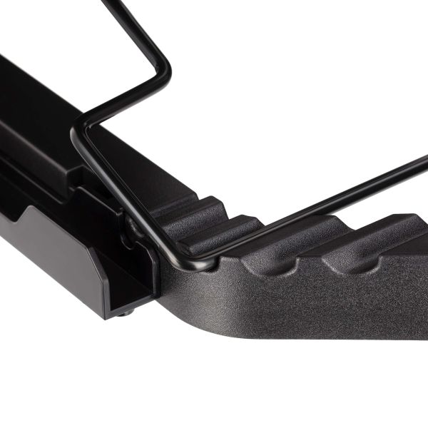 2E GAMING Laptop stand CPG-006, up to 17.3", 2xUSB-A, LCD/phone holder, RGB, black