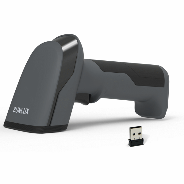 Barcode Scanner Sunlux XL-9620D, Bluetooth, USB, USB-VCP, Barcode Scanner, Black