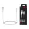 2E Cable USB-A - microUSB Glow 1m White