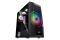 2E GAMING Computer case  TURBO (G2057B) , MidT, 2xUSB2.0,1xUSB3.0, 1x200+3x120ARGB,TG (side panel),without PSU,black