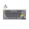 Keyboard mechanical Keychron Q1 75Key, Gateron Phantom Blue, Hot-Swap, QMK, Knob, USB-A, EN, RGB
