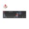 Keyboard mechanical Keychron Q6 104Key, Gateron G PRO Red, Hot-Swap, QMK, Knob, USB-A, EN, RGB, Чорний
