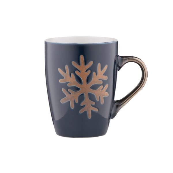 Ardesto Mug Christmas Snowflake, 320ml, ceramic, in assortment