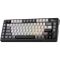 Royal Kludge RK L75-KB-XW RGB Mechanical Keyboard, Beige Switch, Hot Swappable, Wireless, Type-C, Bluetooth, 2.4GHz, Knight Black
