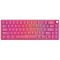 Royal Kludge RK R65-BR-XH RGB Mechanical Keyboard, Cream Switch, Hot Swappable, Wired, USB, Berry Red