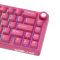 Royal Kludge RK R65-BR-XH RGB Mechanical Keyboard, Cream Switch, Hot Swappable, Wired, USB, Berry Red