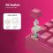 Royal Kludge RK R65-BR-XH RGB Mechanical Keyboard, Cream Switch, Hot Swappable, Wired, USB, Berry Red