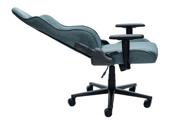 2E GAMING Chair BUSHIDO Lite, fabric, 2D-Armrests, dark green