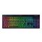 Razer Keyboard mechanical BlackWidow V4 Low-profile HyperSpeed, 104key, Green Switch, USB-A/WL/BT, EN, RGB, black