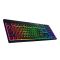 Razer Keyboard mechanical BlackWidow V4 Low-profile HyperSpeed, 104key, Green Switch, USB-A/WL/BT, EN, RGB, black