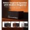Speaker Edifier S300 80W, Bluetooth, WiFi (Apple AirPlay), Type-C, AUX, Hi-Fi Tabletop Speaker, Hi-Res Audio LDAC Brown