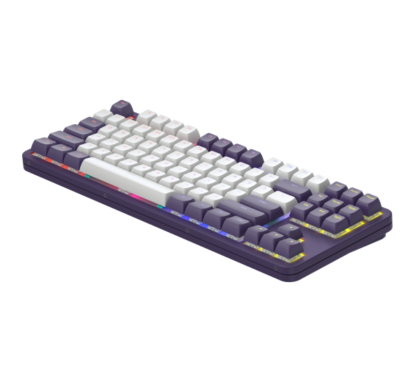 Keyboard/ Dark Project ALU87 Violet - Mechanical Gaming Keyboard (ANSI)