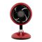ARDESTO Table fan AviaFan FT-F3600RD desktop, 12cm, rechargeable, backlight, USB-A Type-C, red