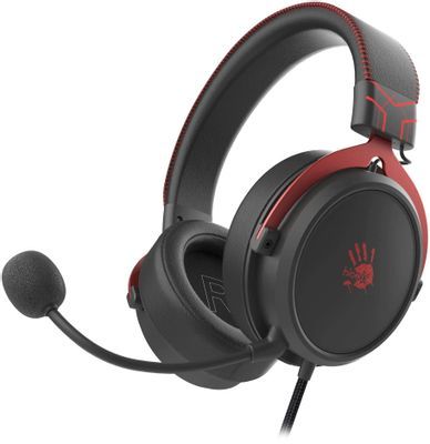Headphone: A4tech Bloody M590i 7.1 Gaming Headset Sports Red