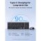 Keyboard+mouse UGREEN MK552 (85513), Wireless, USB, Bluetooth, Keyboard And Mouse, Grey
