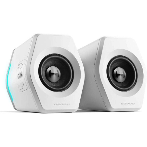 Speaker Edifier G2000, 16W, Bluetooth, USB, AUX, Gaming Speaker, White
