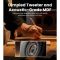 Edifier MR5, 110W, XLR, 6.35 mm TRS, RCA, AUX, Tri-amped Powered Studio Monitor Speakers, Black