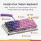 GLORIOUS GMMK 3 Pro Wireless 75% Custom Gaming Keyboard - Pre-Built, ANSI (US), Fox Switches, Silver