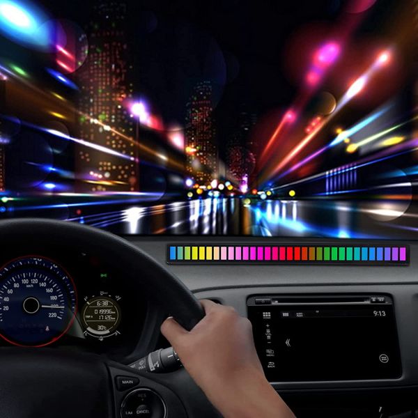 RGB Rechargeable Sound Control Light