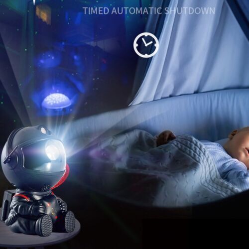 Astronaut Star Projector Black