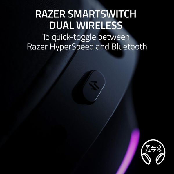 Razer Gaming Headset Barracuda X Chroma, BT/WL, RGB, black