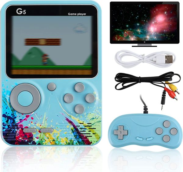 G5 Handheld Gaming Device Two-Player Blue