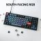 Keyboard Keychron V1 100 Key QMK Keychron K PRO Brown Hot-Swap RGB Knob Frosted Black V5C3_KEYCHRON