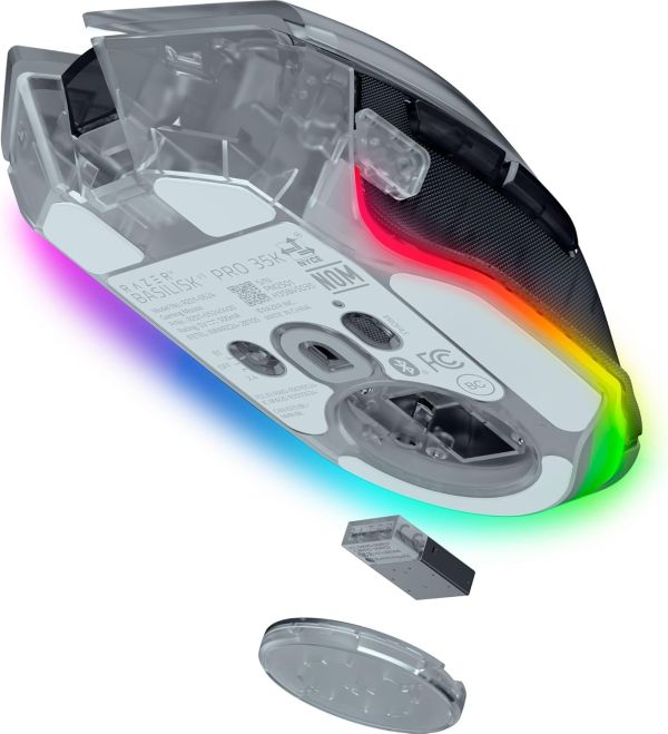 Razer Basilisk V3 Pro 35K Phantom White Edition