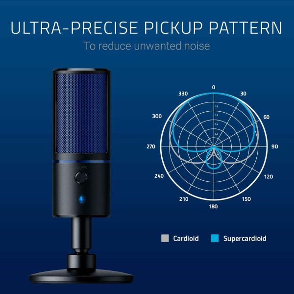 Razer Microphone Seiren X PS4 USB Black/blue