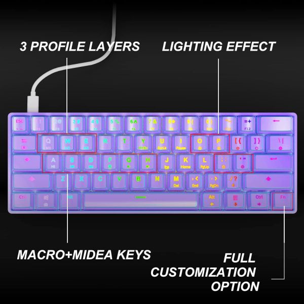 Targeal  Brown Switch Purple