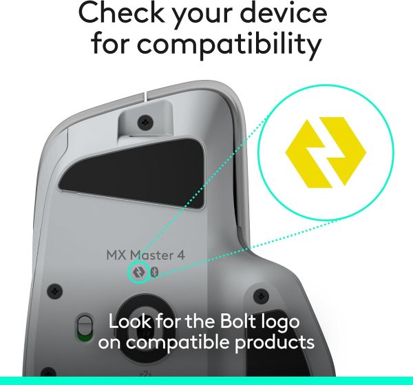 Logitech Logi Bolt USB A / USB C Receiver