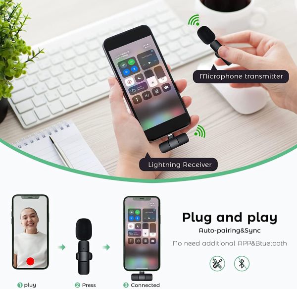 K8  Wireless Microphone For Android