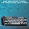 Keyboard: AULA WIN60 HE Pro Edition RGB Wired Gaming Keyboard Light Grey/Dark gray (Xingyi Magnetic Switch)