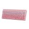 Keyboard: AULA HERO 84 RGB Wired Gaming Keyboard side-engraved keycaps Gradient Pink (Dragon King Magnetic Switch)
