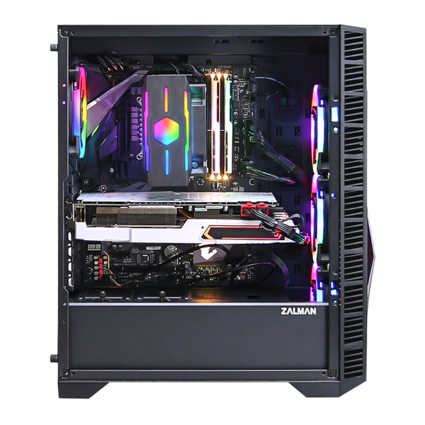 Zalman Computer case   Z3 Iceberg, MidT, 1xUSB2.0,2xUSB3.0, 2x120mm, TG (side panel), without PSU, black